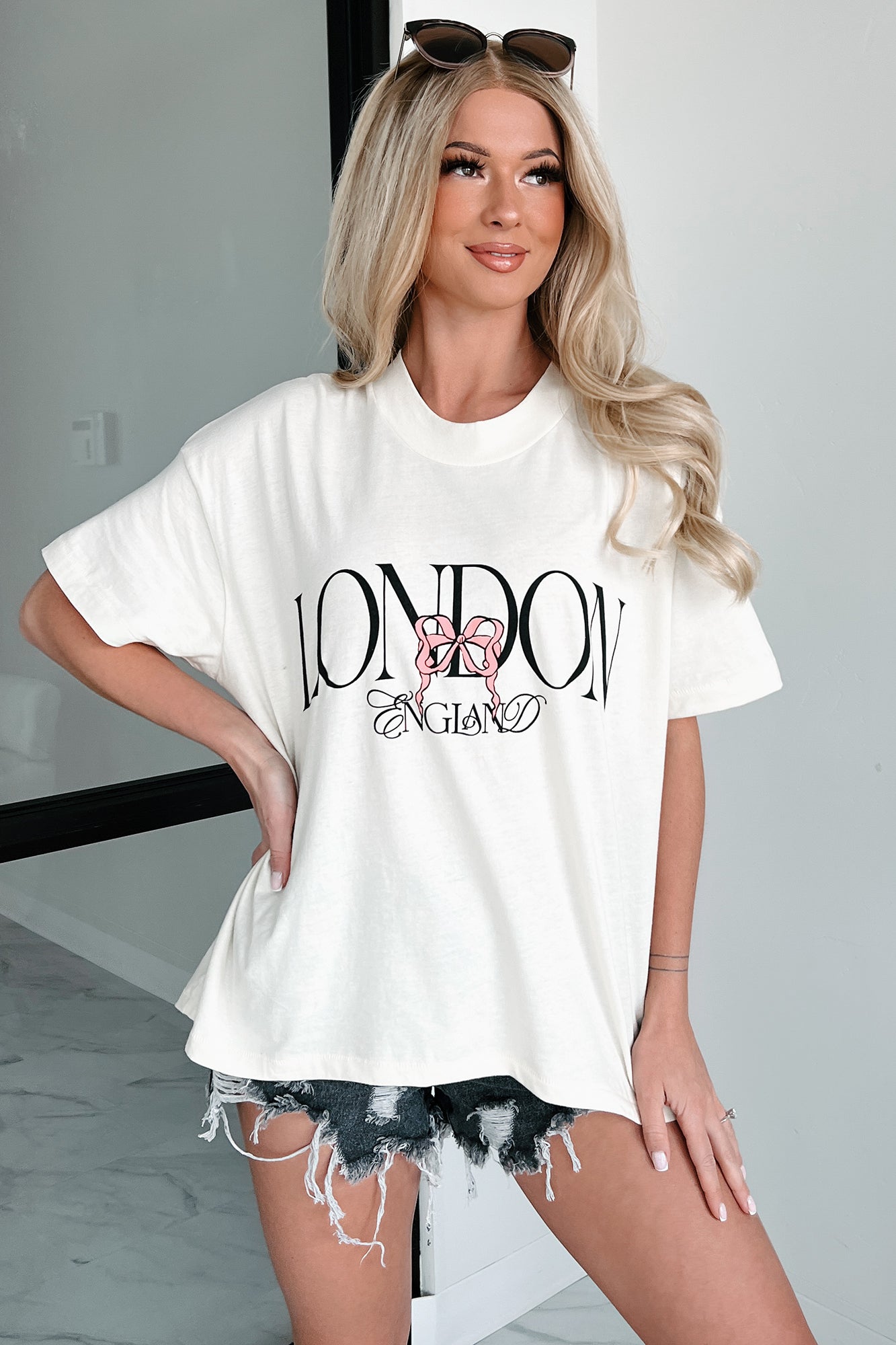 London Local Double-Sided Graphic T-Shirt (Ivory)